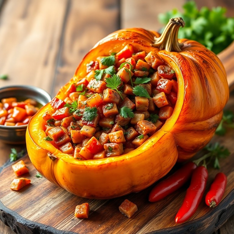 Calabaza Española con Chorizo