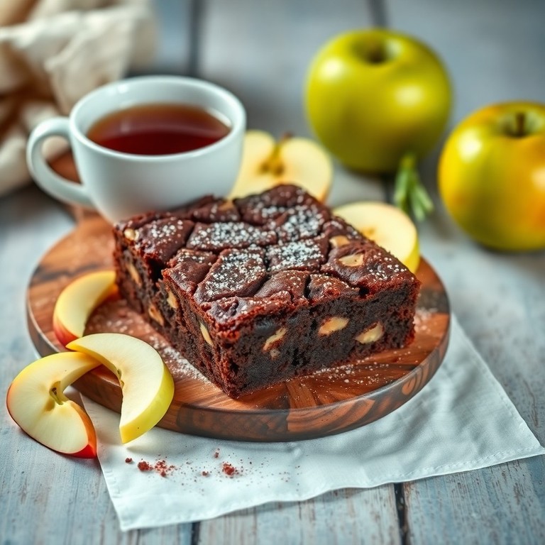 Brownie Protéiné Chocolat-Pomme Noir Intense