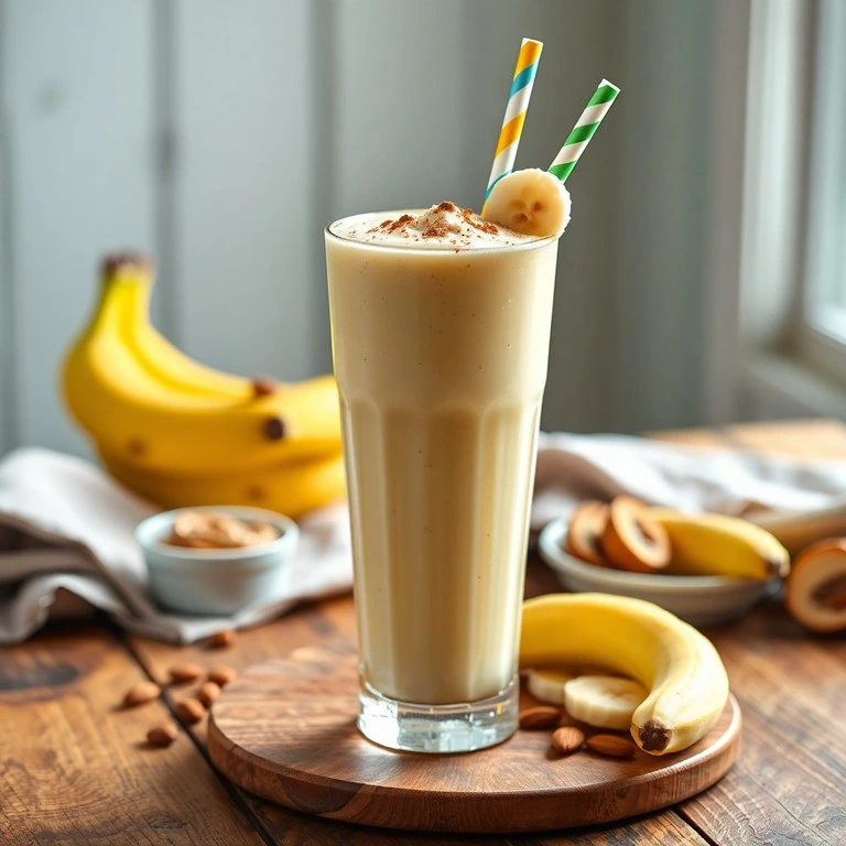 Almond Banana Power Shake