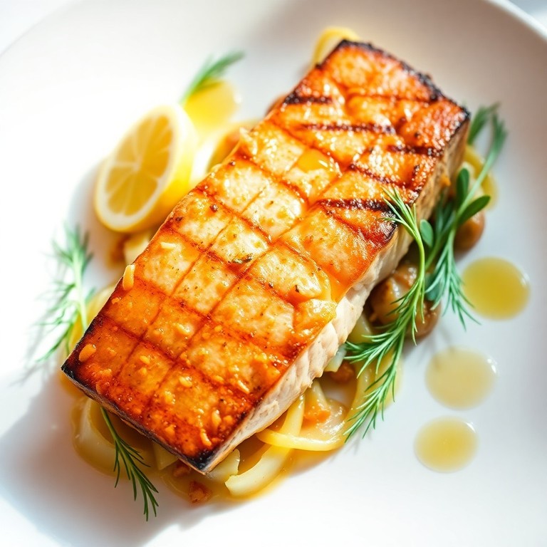 Gegrilde Zalm met Venkel en Dille