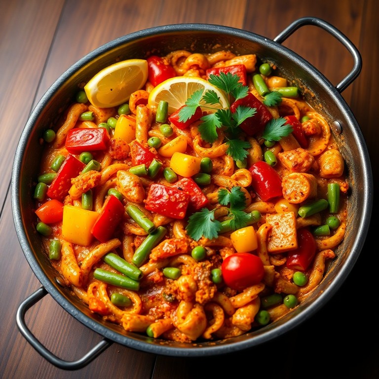 Vereinfachte Spanische Paella (glutenfrei, ohne Milch, Eier, Mandeln)