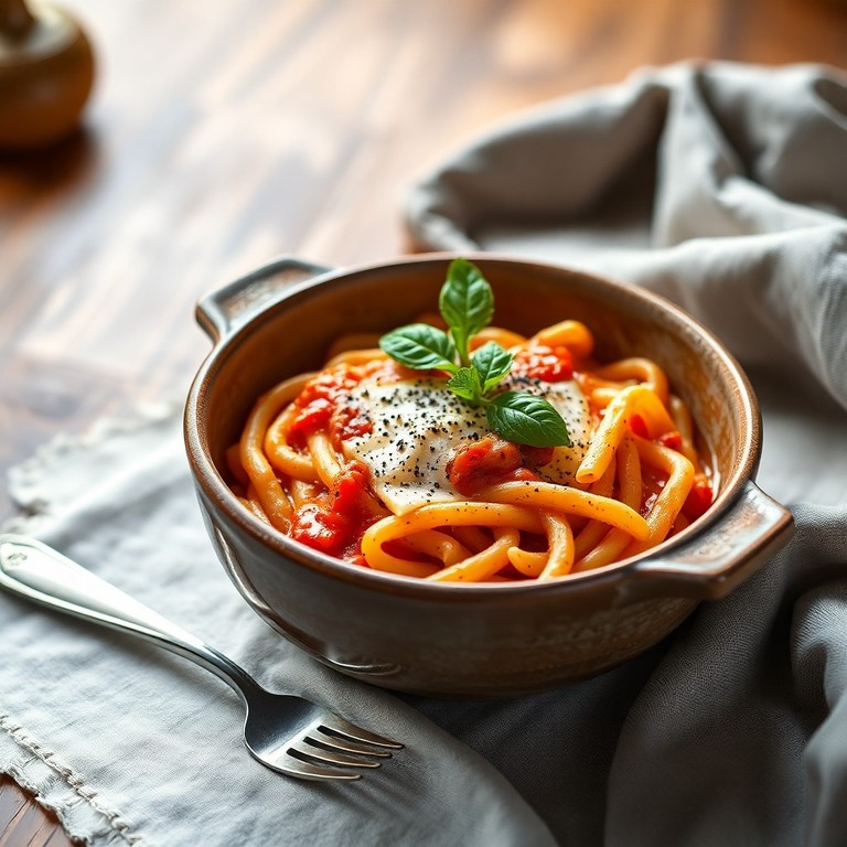 Macarrão Cremoso Express no Microondas