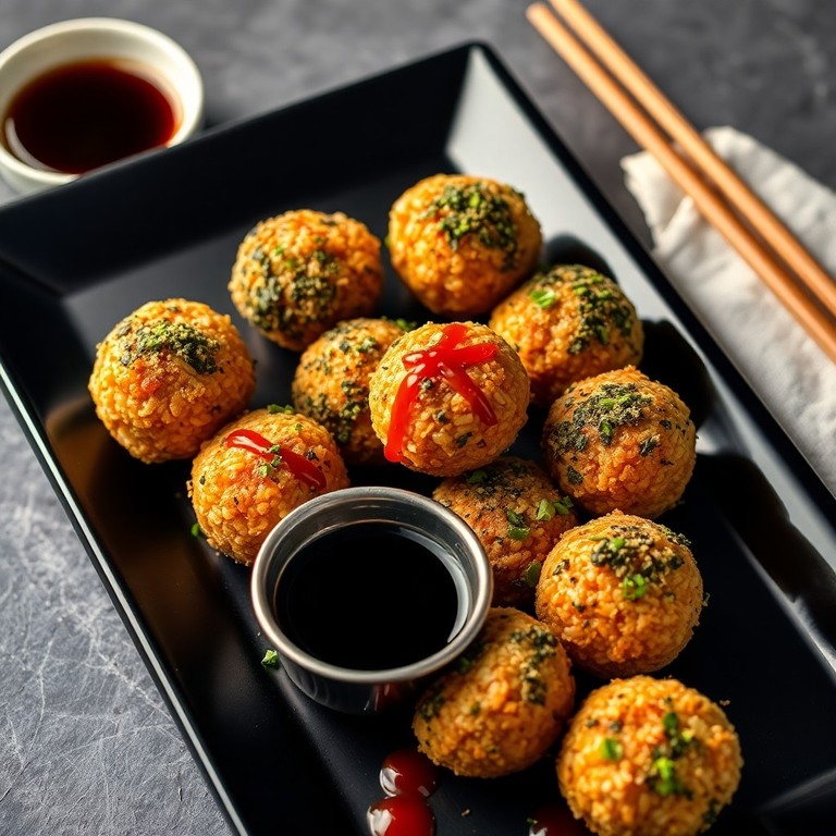 Nori Dusted Sushi Arancini