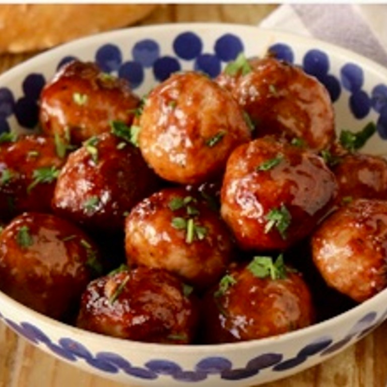 Salsa oriental para albóndigas al horno