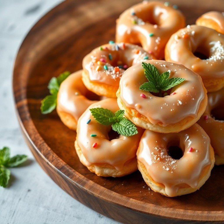 Donas Esponjosas de Vainilla