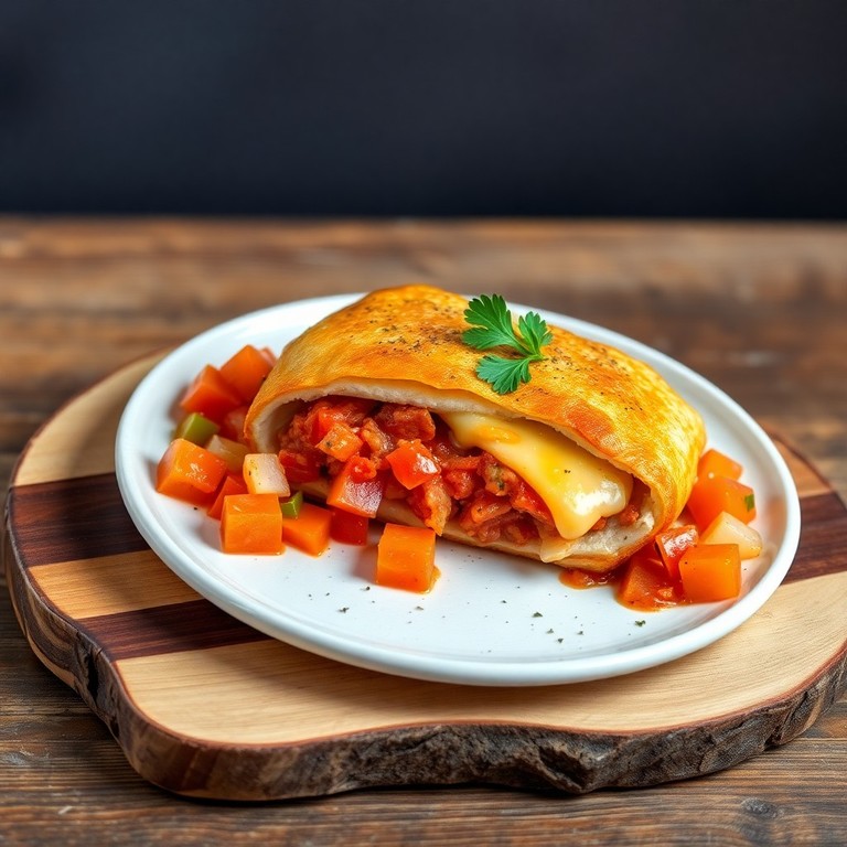 Milanesa de Pollo Rellena a la Argentina