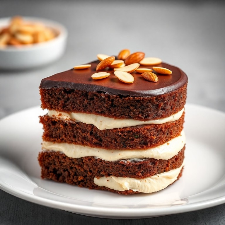 Tarta Ópera de Chocolate Blanco y Negro