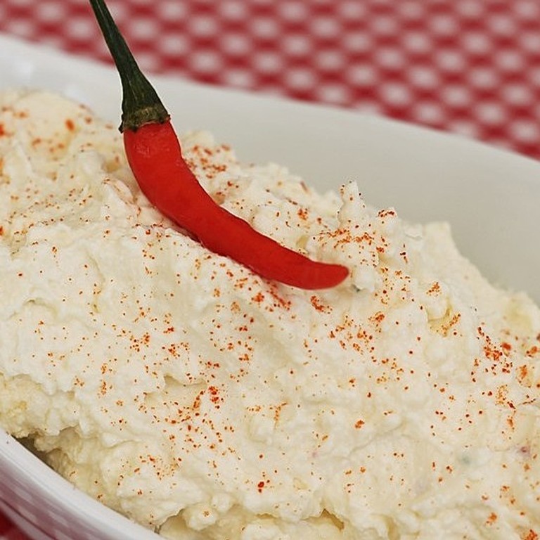 Schafskäsecreme 'Chtipití' (Fetacreme)