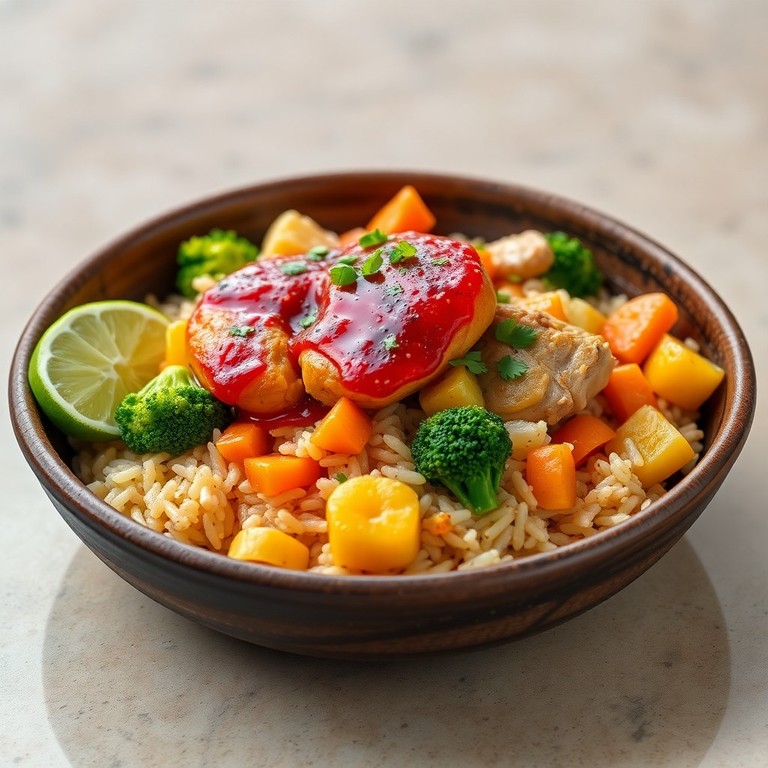 Arroz con Pollo a la Jardinera