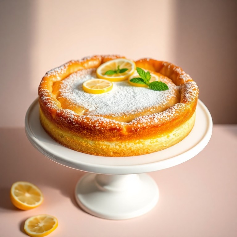 Bizcocho Esponjoso de Vainilla y Limón (Molde 26cm)