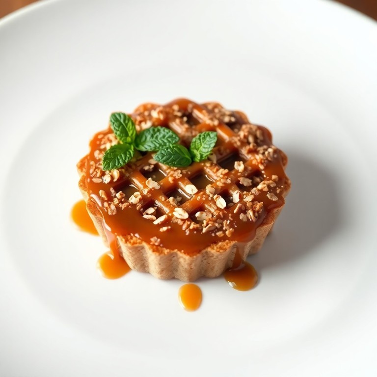 Tarta de Avena y Dulce de Leche