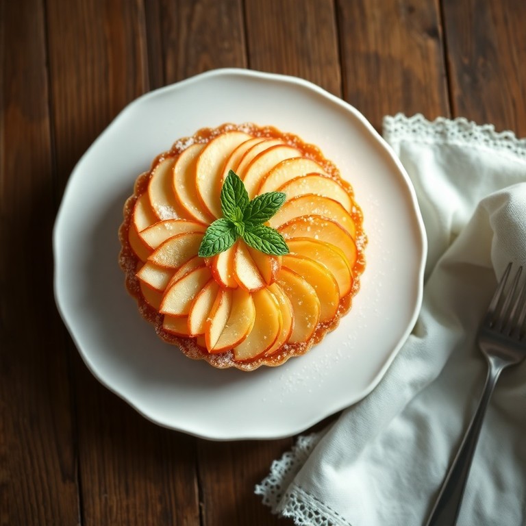 Tarte Amandine aux Pommes et Vanille