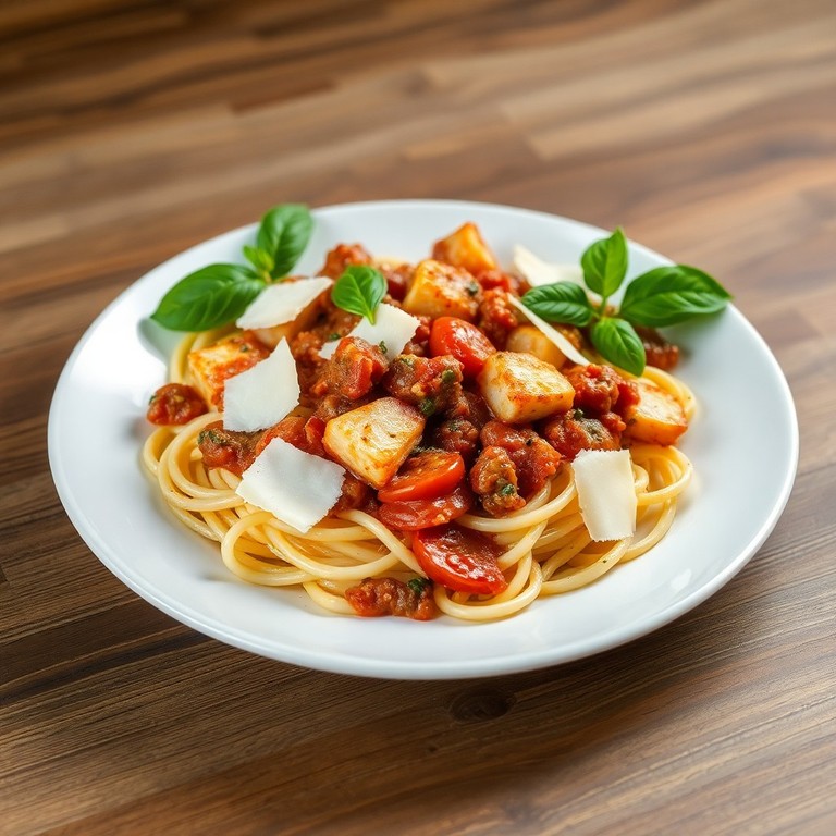 Pâtes au Pesto de Tomates Séchées et Poulet