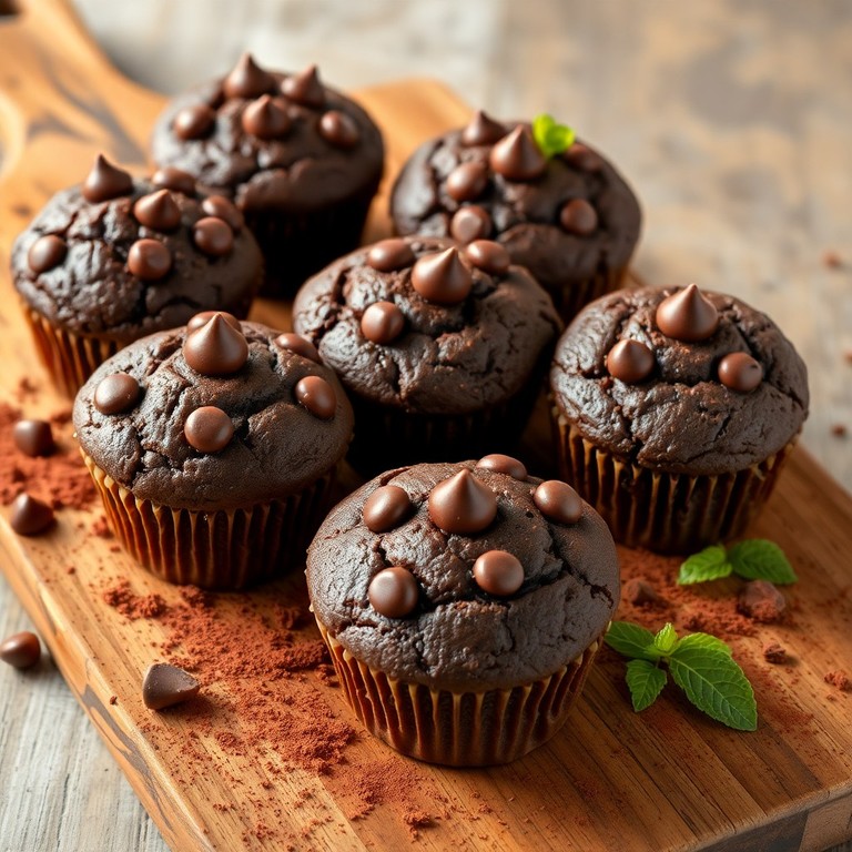 Muffins de Chocolate y Proteína Whey