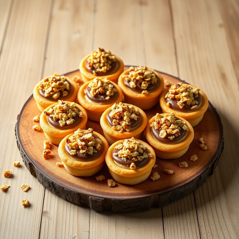Mini Tortas de Pão de Forma com Creme de Leite em Pó e Granola