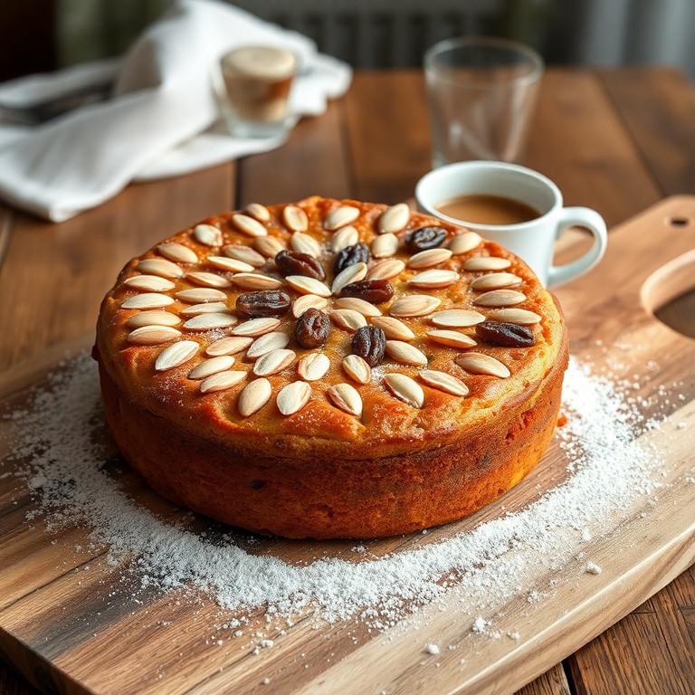 Bizcocho de Almendras y Dátiles Sin Azúcar