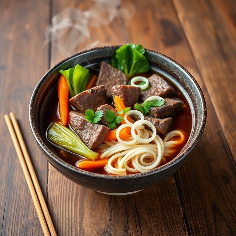 Saiyajin-Kraft-Rinder-Ramen mit Chili-Öl