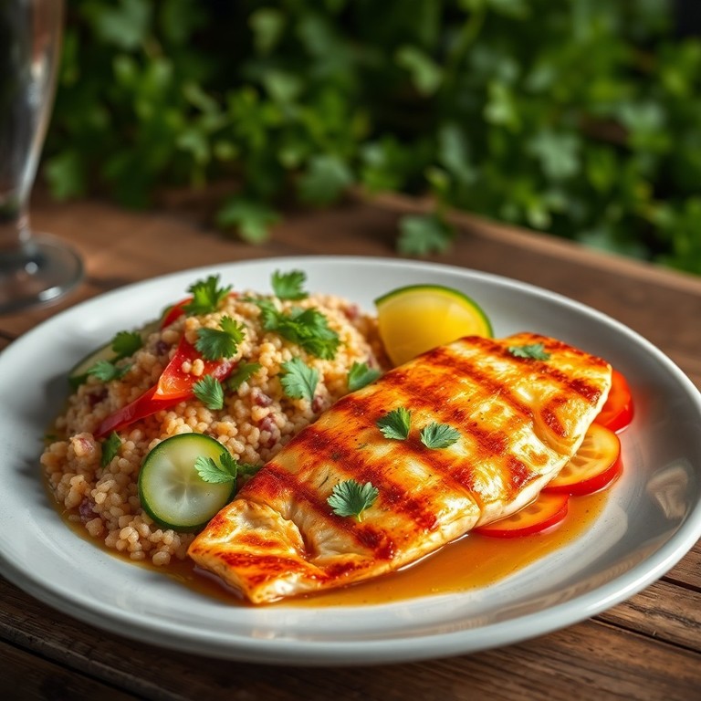 Pescado al Sancayo Andino