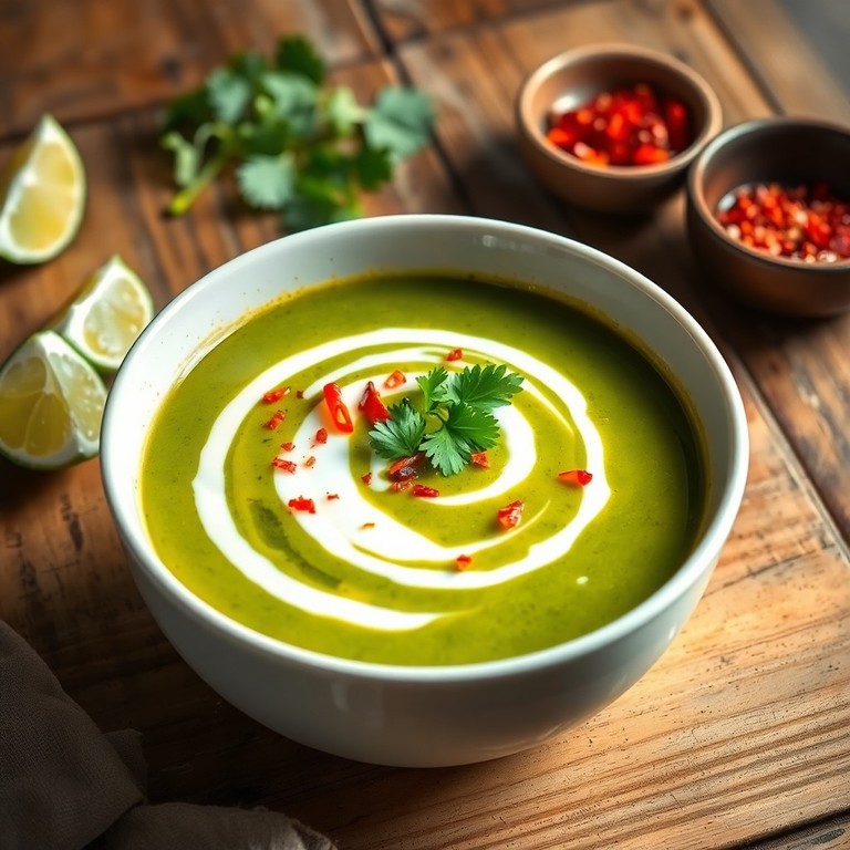 Exotische Zucchini-Kokos-Suppe