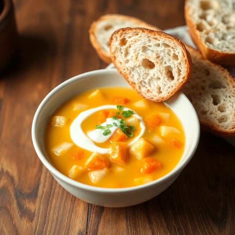 Сырный суп 'Эконом'