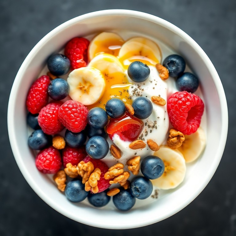 Griechischer Joghurt Frühstücksbowl