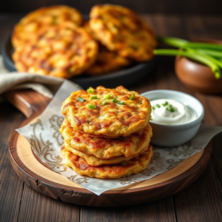 Steak, Rice, and Cheese Fritters