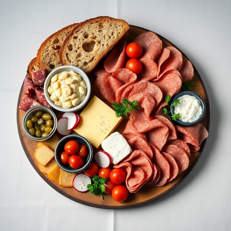 Klassische Brettljause