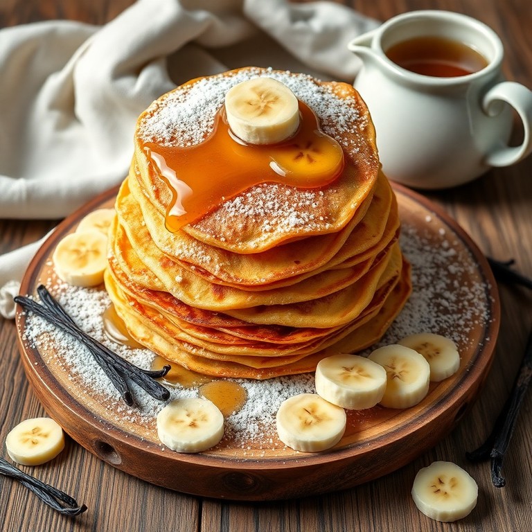 Творожные блинчики с банановым сюрпризом