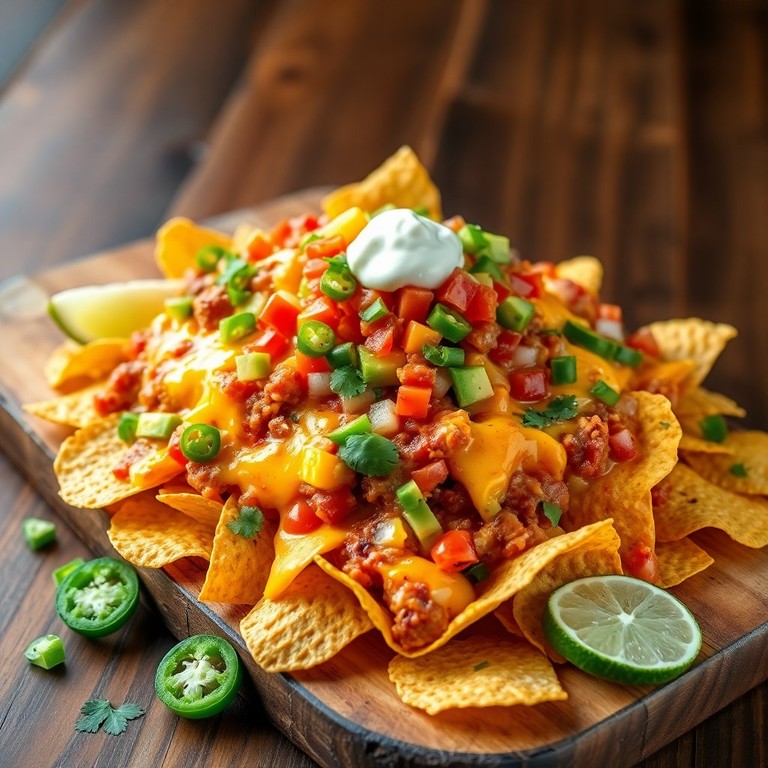 Ultimative Chili-Käse-Nachos
