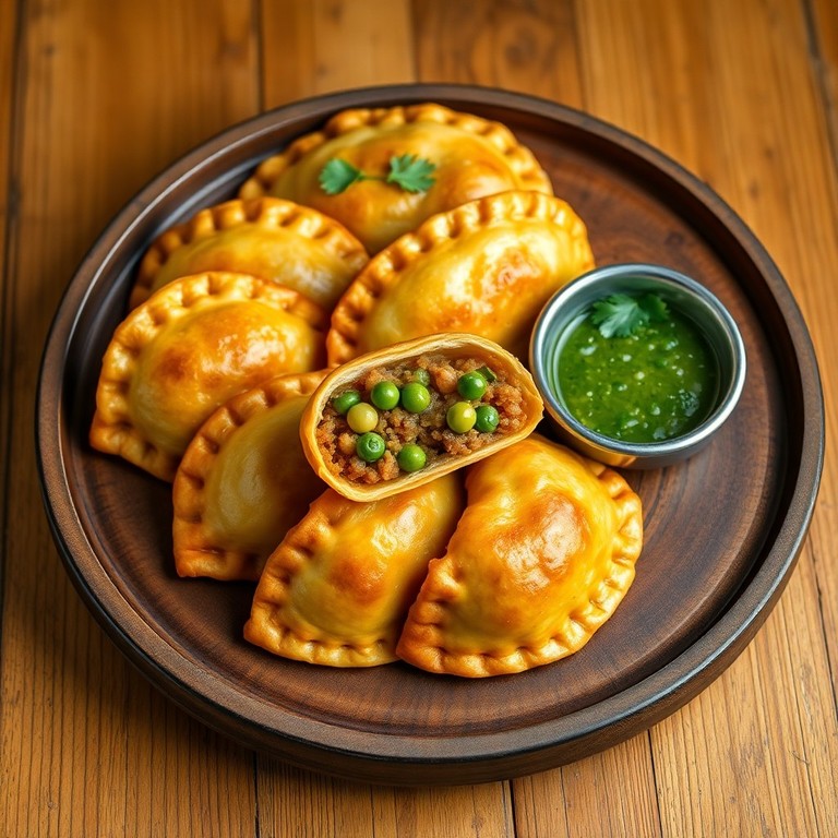 Spicy Ground Pork and Potato Empanadas