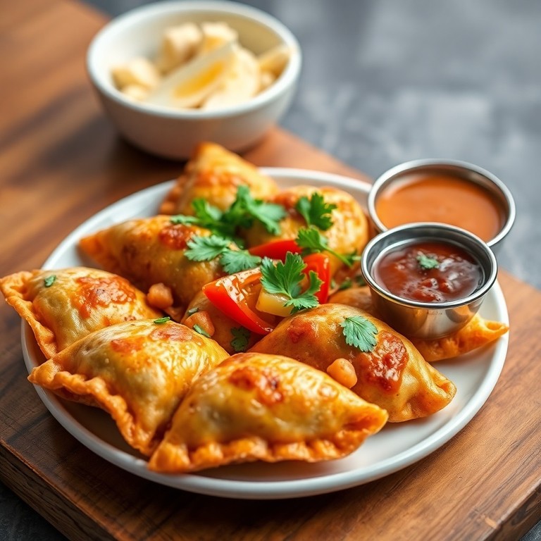 Spicy Ground Pork Empanadas