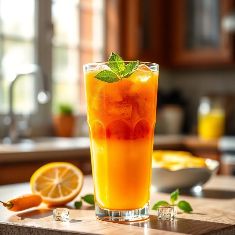 Sunrise Layered Energy Smoothie