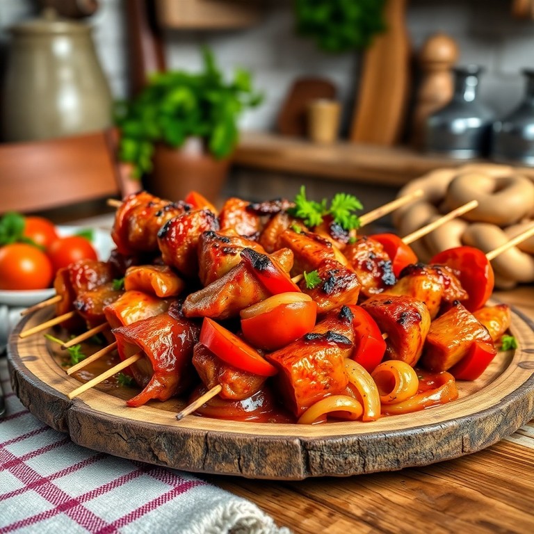 Omas deftiges Schaschlik-Erlebnis