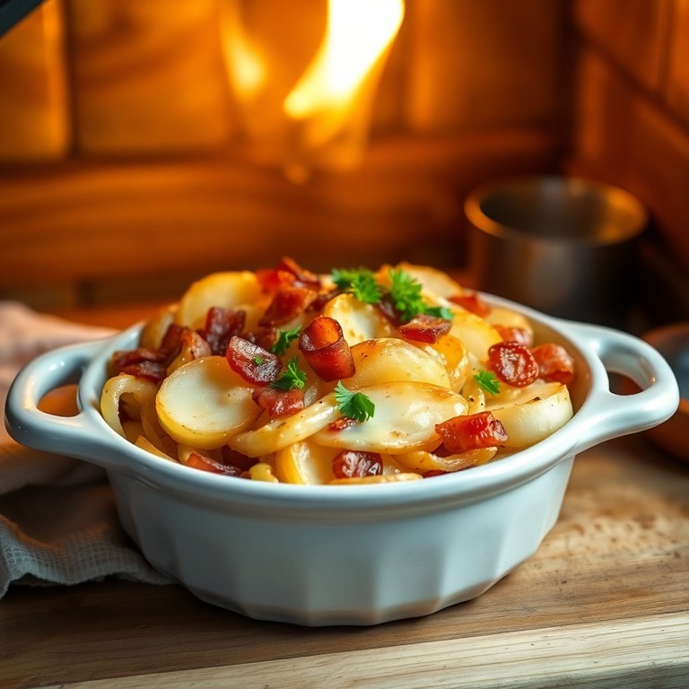 Deftiger Kartoffel-Speck-Auflauf - Mr. Cook