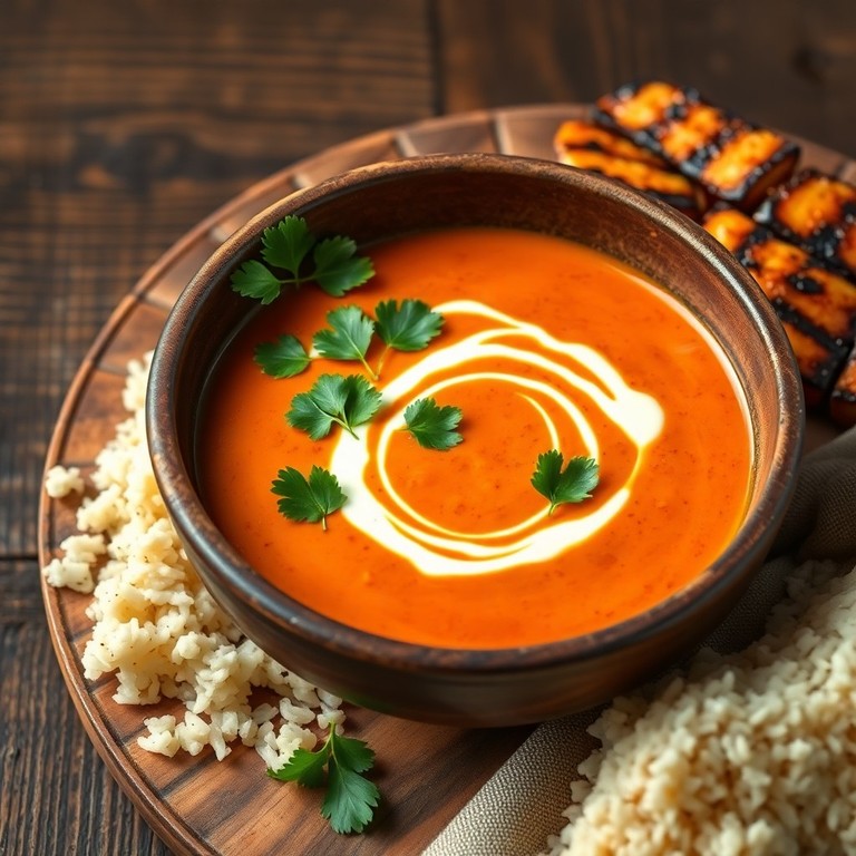 Sauce Tomate au Curry Doux