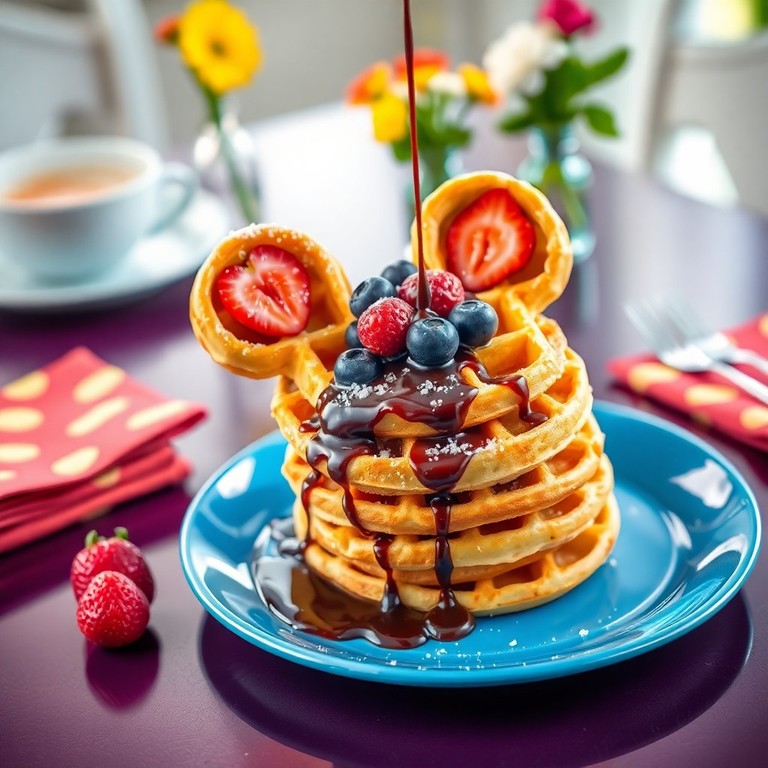 Waffles Mágicos de Mickey