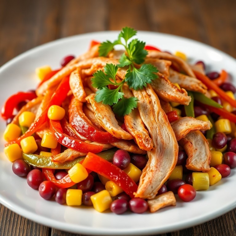 Émincé de dinde à la mexicaine