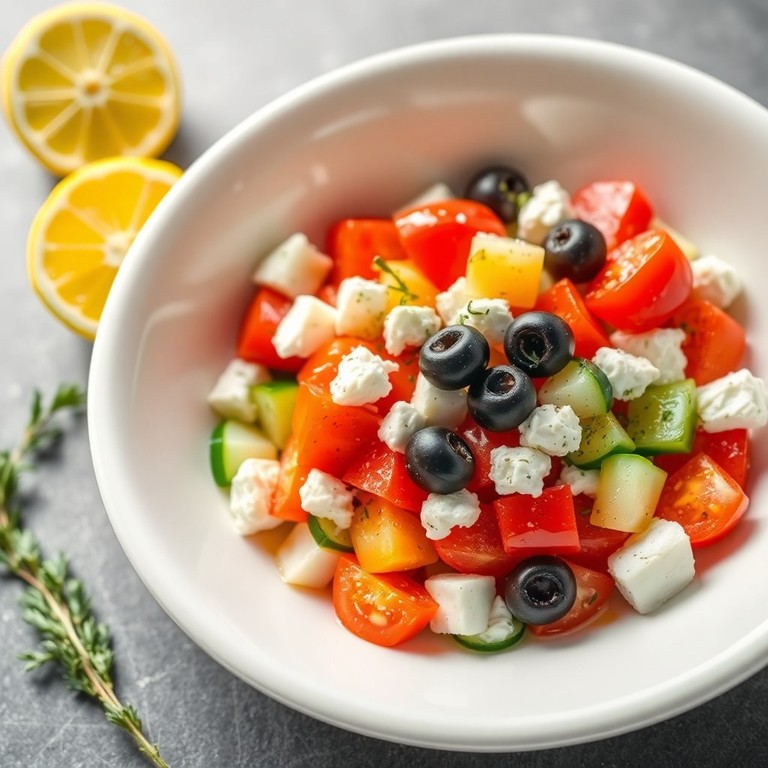 Salade Grecque Express au Citron