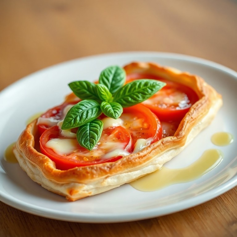 Tarte fine aux tomates et moutarde à l’ancienne