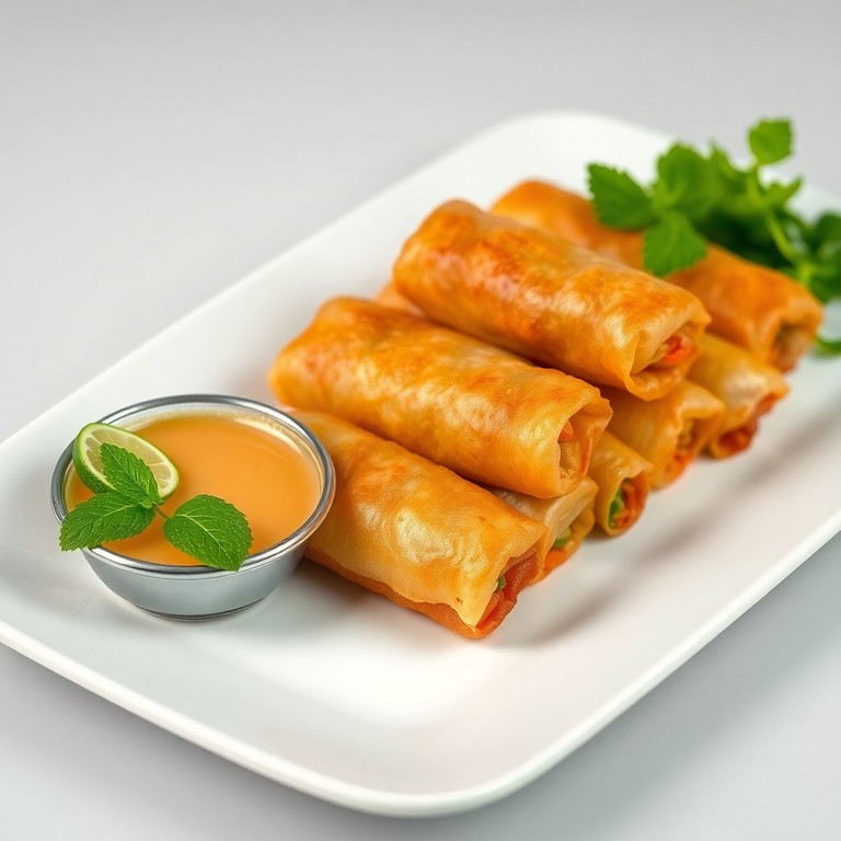 Nems croustillants aux légumes