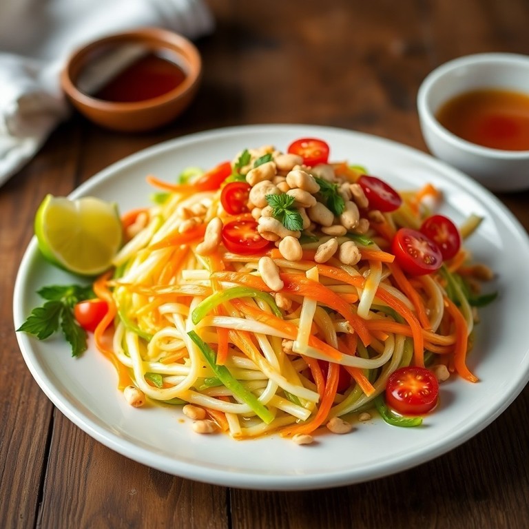 Salade de Papaye Verte à la Thaïlandaise