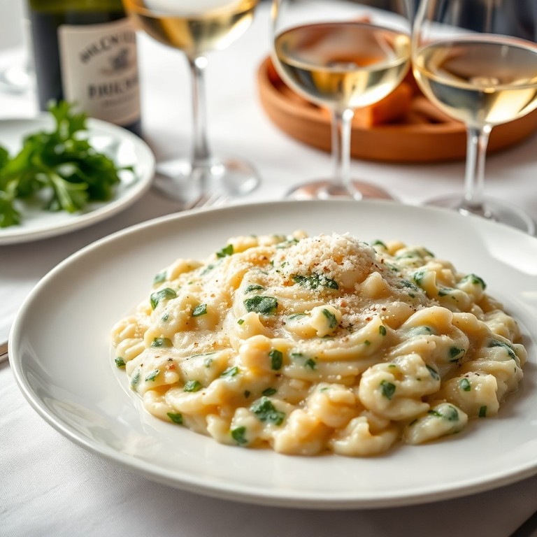 Risotto crémeux aux herbes