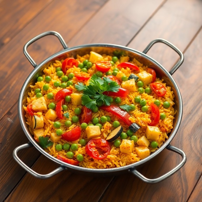 Paëlla simplifiée aux légumes