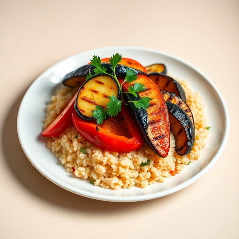 Quinoa aux légumes grillés