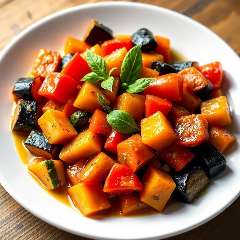 Ratatouille mijotée façon provençale