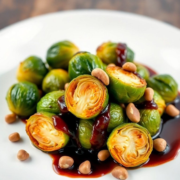 Choux de Bruxelles Rôtis au Balsamique