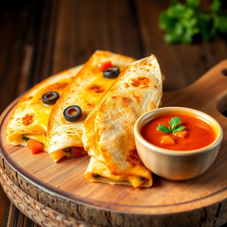 Mac & Cheese Chicken Tender Quesadillas