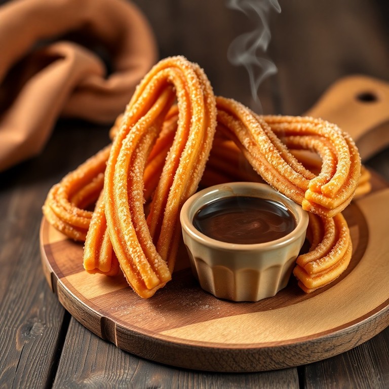 Churros con Chocolate