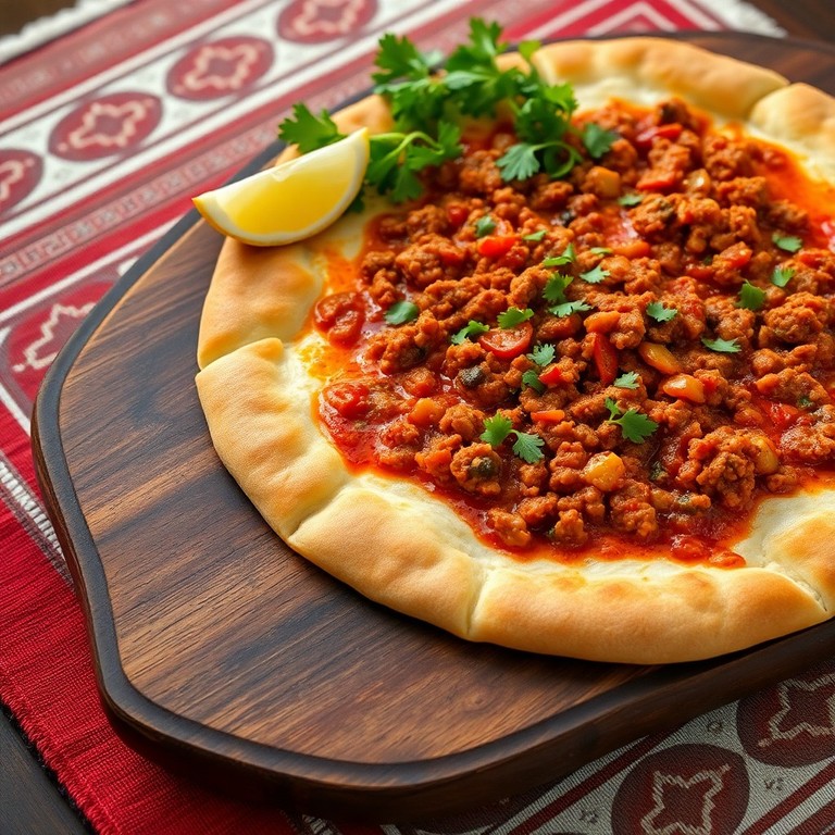 Lahmacun traditionnel turc