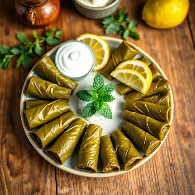 Dolmas à l'Agneau et Herbes Fraîches